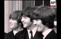 MM-10715-The-Beatles-Receive-their-MBEs-Beatlemania-scenes