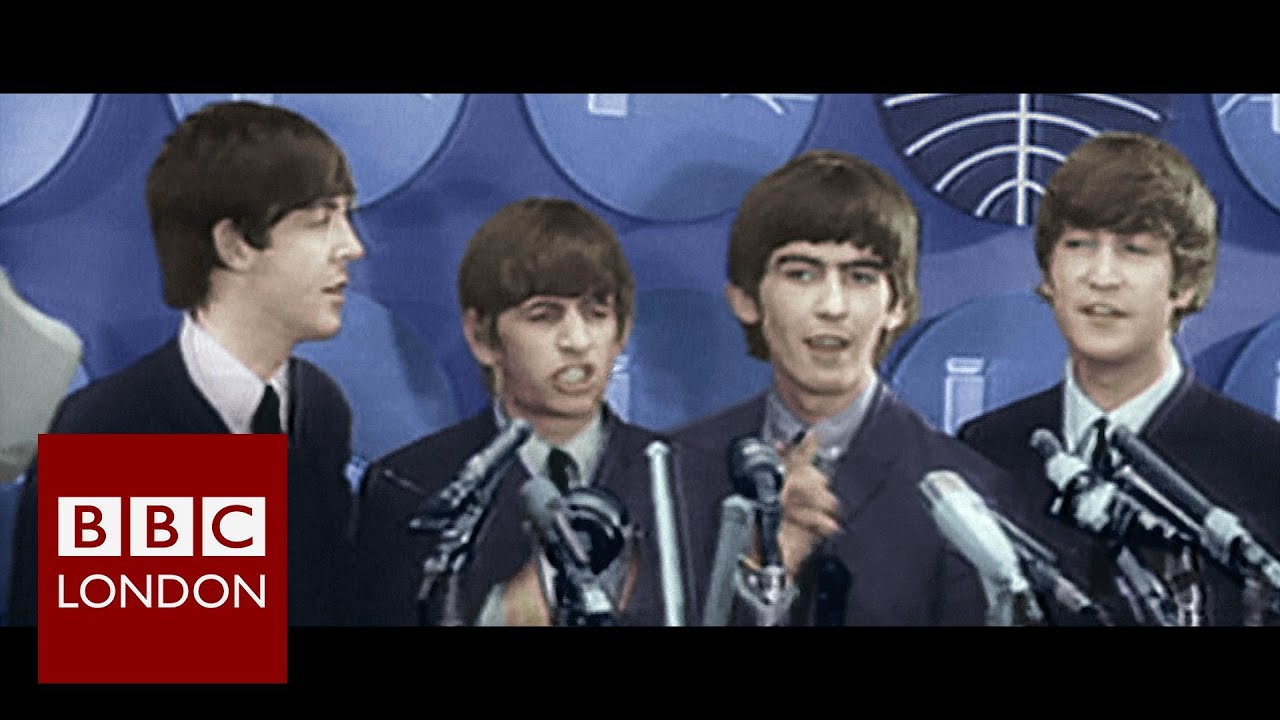 Unseen footage of The Beatles in new documentary BBC London News